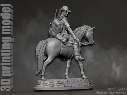 The Walking dead Rick Grimes Season 1 3D Print Model