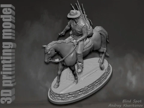 The Walking dead Rick Grimes Season 1 3D Print Model