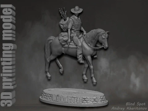 The Walking dead Rick Grimes Season 1 3D Print Model