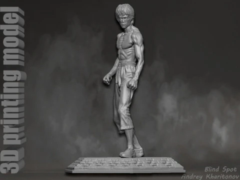 Bruce Lee 3D Print Model