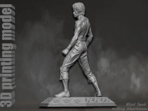 Bruce Lee 3D Print Model