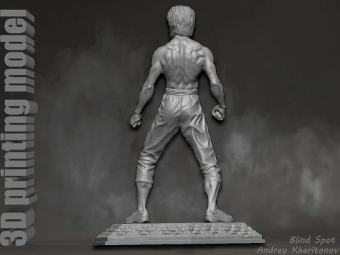 Bruce Lee 3D Print Model