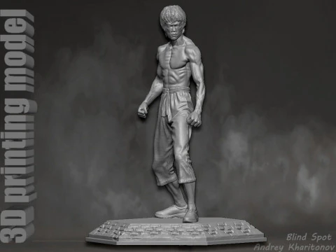 Bruce Lee 3D Print Model