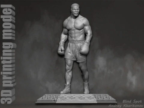 Michael Gerard Tyson 3D Print Model