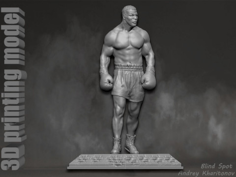 Michael Gérard Tyson Modèles 3D en vedette