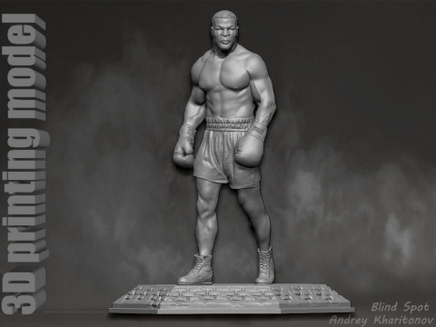 Michael Gérard Tyson Modèles 3D en vedette