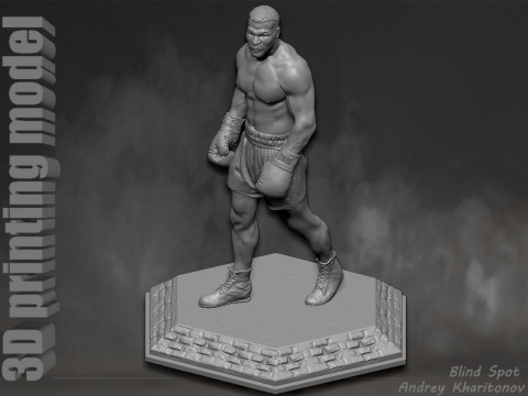 Michael Gérard Tyson Modèles 3D en vedette