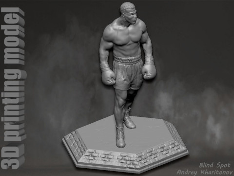 Michael Gérard Tyson Modèles 3D en vedette