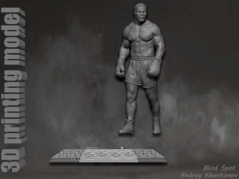 Michael Gérard Tyson Modèles 3D en vedette