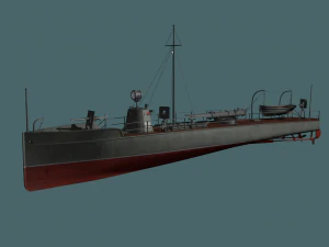 meu barco Modelo 3D