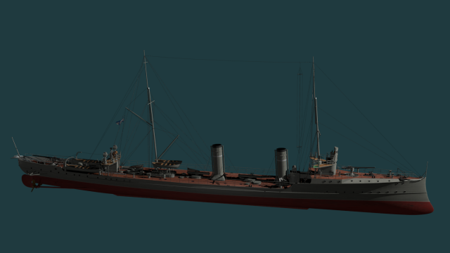 destroyer siberian shooter 3D Model .c4d .max .obj .3ds .fbx .stl .blend 