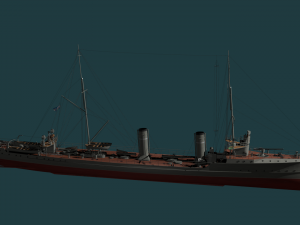 destroyer siberian shooter 3D Model