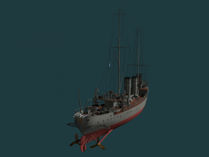 destroyer siberian shooter 3D Model