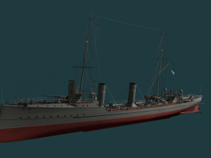 destroyer siberian shooter 3D Model