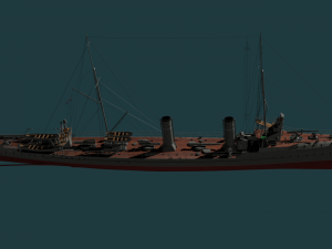 destroyer siberian shooter 3D Model