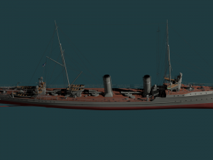 destroyer siberian shooter 3D Model