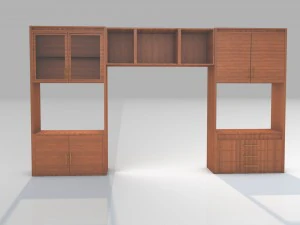 credenza Modello 3D