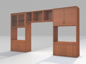 credenza Modello 3D