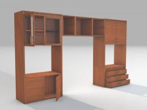 credenza Modello 3D