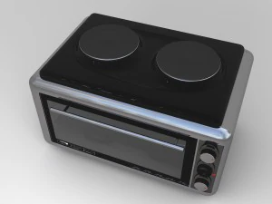 fog&atilde;o Modelo 3D