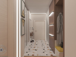 project modern apartment 3D Model