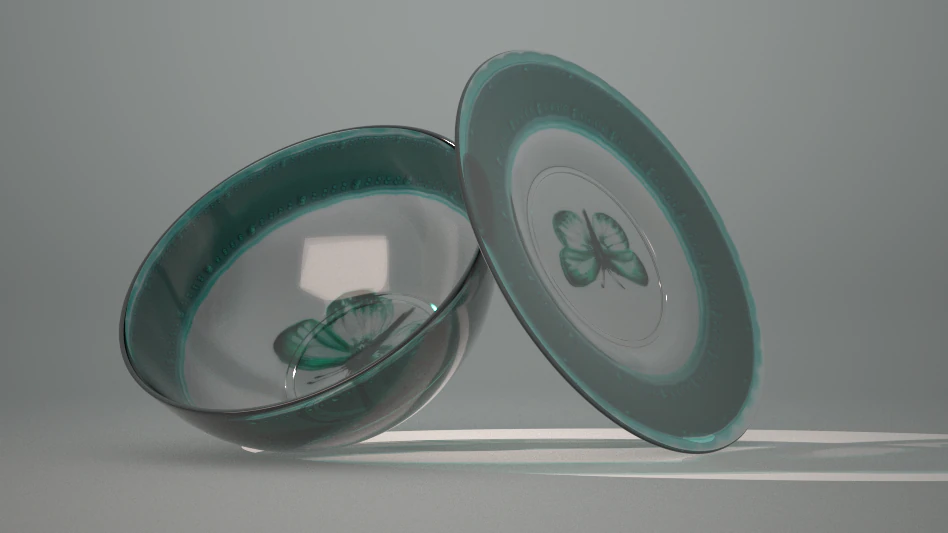 crockery 3D Model .c4d .max .obj .3ds .fbx .stl .blend 