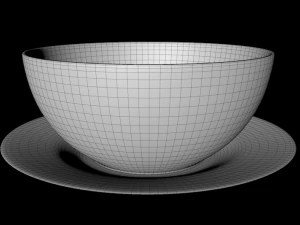 crockery 3D Model