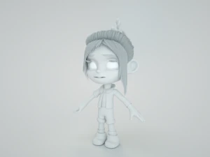 vanellope von schweetz rigget 3D Model