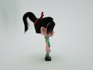 vanellope von schweetz rigget 3D 模型