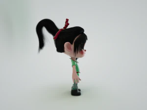 vanellope von schweetz rigget 3D Model