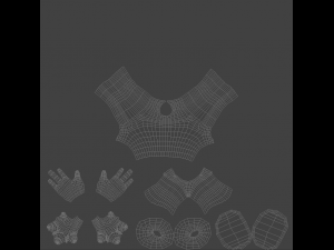 vanellope von schweetz rigget 3D 模型