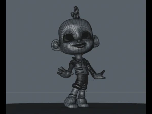 vanellope von schweetz rigget 3D Model