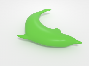 dolphin toy 3D 模型