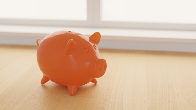 piggi bank Modelo 3D .c4d .max .obj .3ds .fbx .stl .blend 