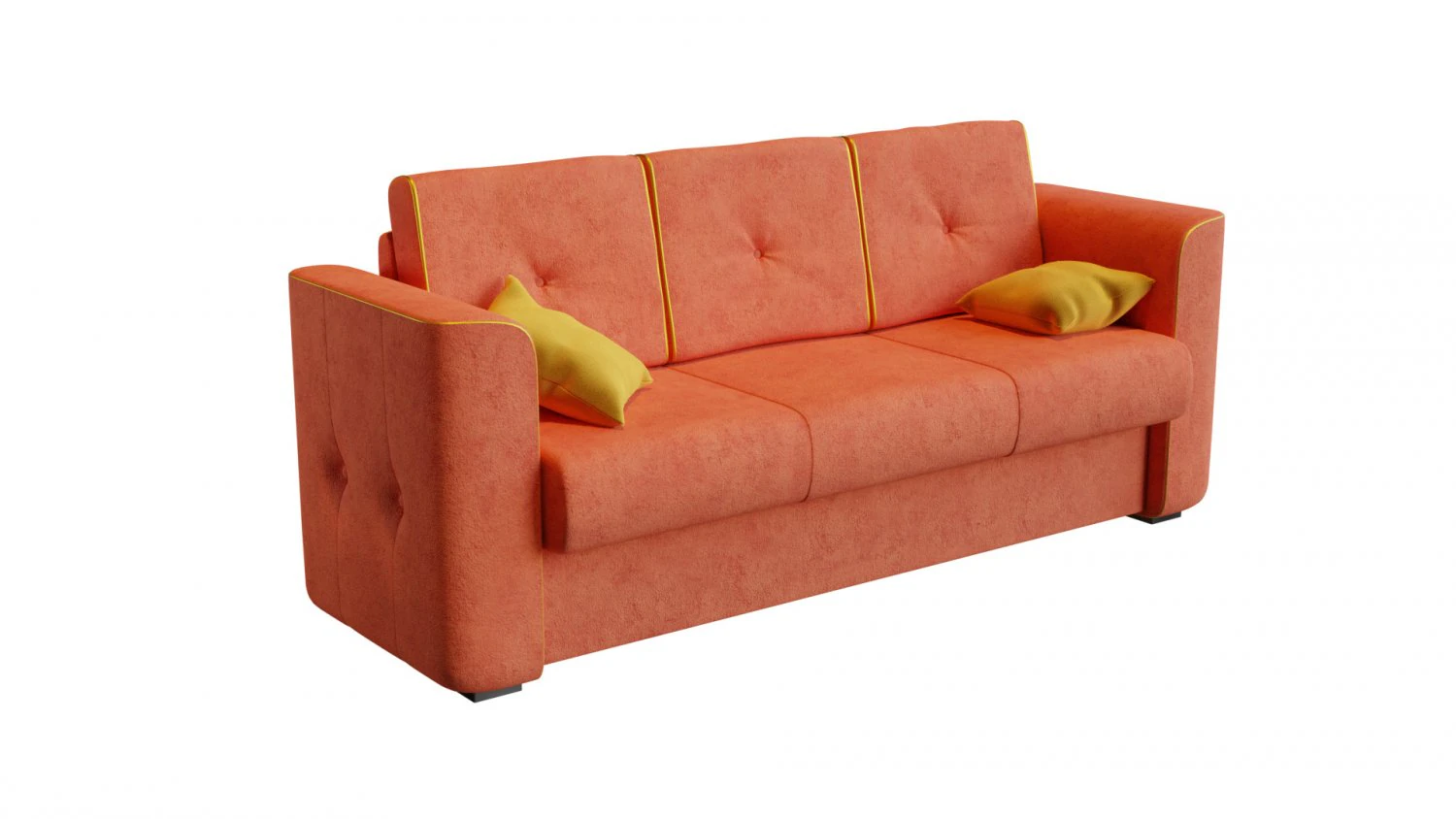 couch 3D Model .c4d .max .obj .3ds .fbx .stl .blend 