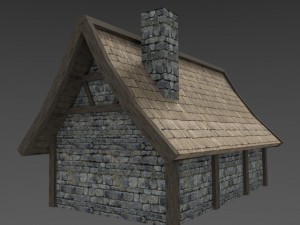 medieval house 3D Model