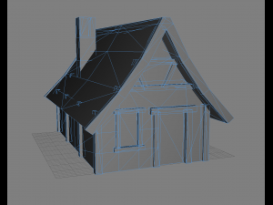 medieval house 3D Model