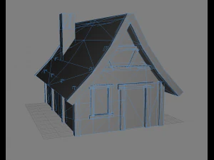 medieval house 3D Model