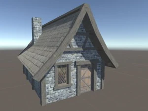 medieval house 3D Model