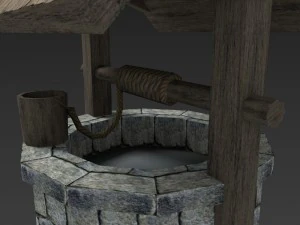 medieval well 3D Model
