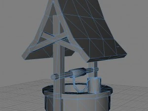 medieval well 3D Model
