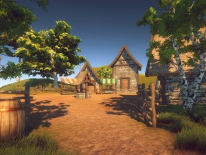 medieval village pack 3D Model
