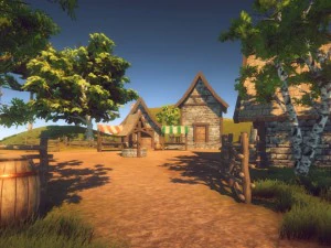 medieval village pack 3D Model