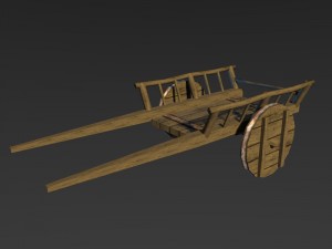 medieval village pack 3D Model
