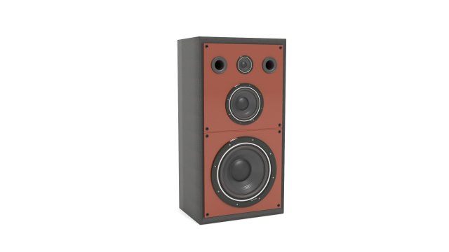 speaker system 3D Модель .c4d .max .obj .3ds .fbx .stl .blend 