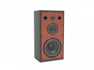 speaker system 3D 모델