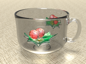 tea cup 3D 모델