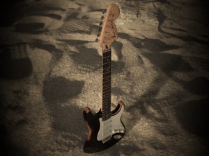 guitar stratocaster high-poly pbr Modèle 3D