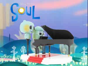 ruh filmi pixar 3d baskı modeli 3D Baskı Modeli