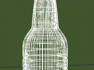 cap flip top bottle Modelo 3D